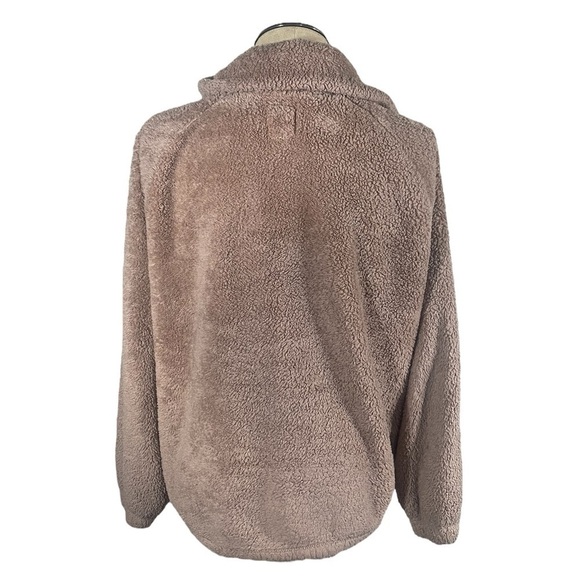 Billabong Warm Times Sherpa Pullover Size Large - Picture 2 of 9